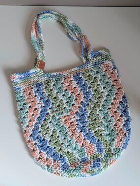 Handmade crochet market / tote bag